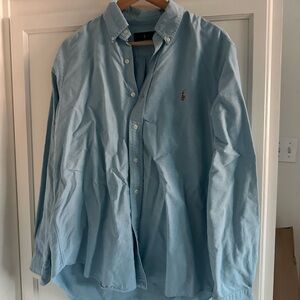 Ralph Lauren Light Blue Casual Button-Down Shirt